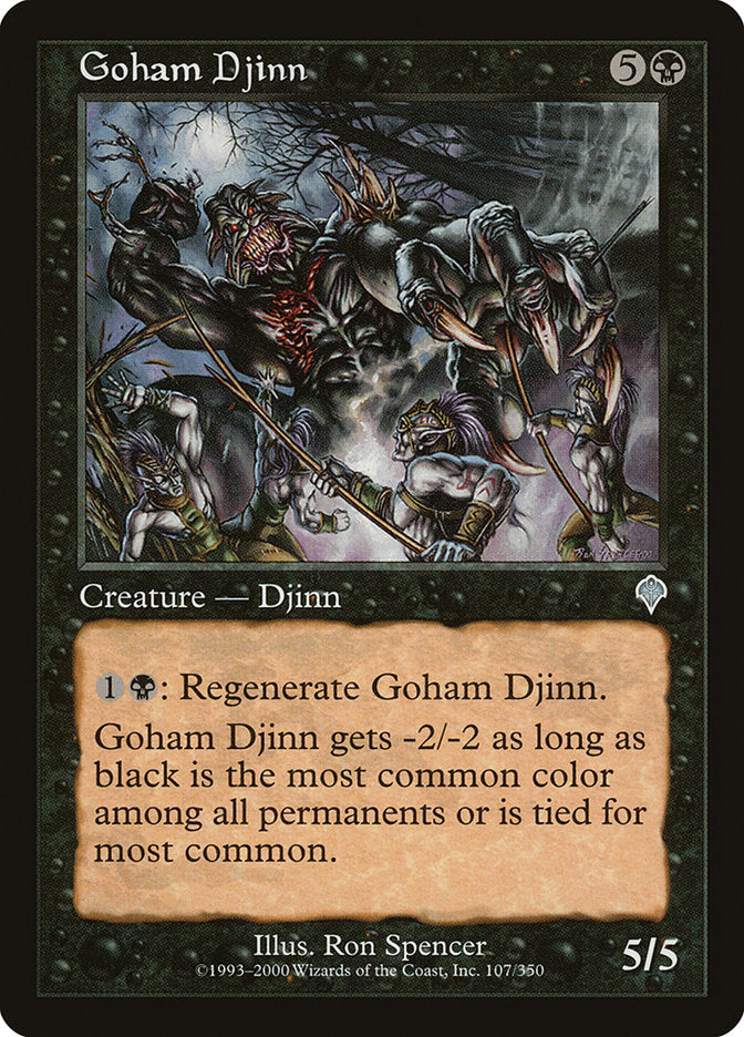 Goham Djinn [Invasion] | Chromatic Games