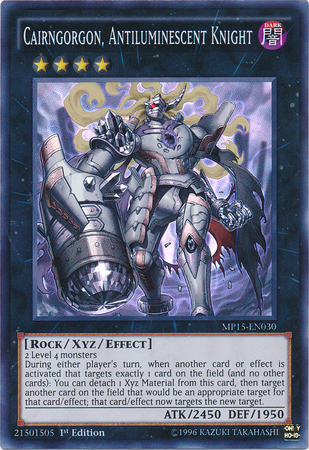 Cairngorgon, Antiluminescent Knight [MP15-EN030] Super Rare | Chromatic Games