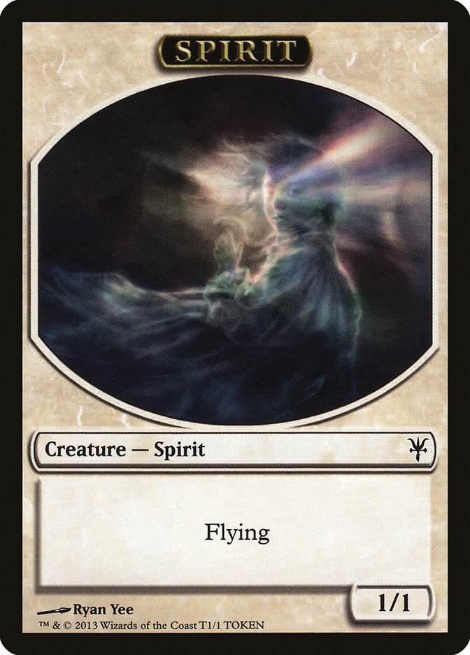 Spirit Token [Duel Decks: Sorin vs. Tibalt Tokens] | Chromatic Games