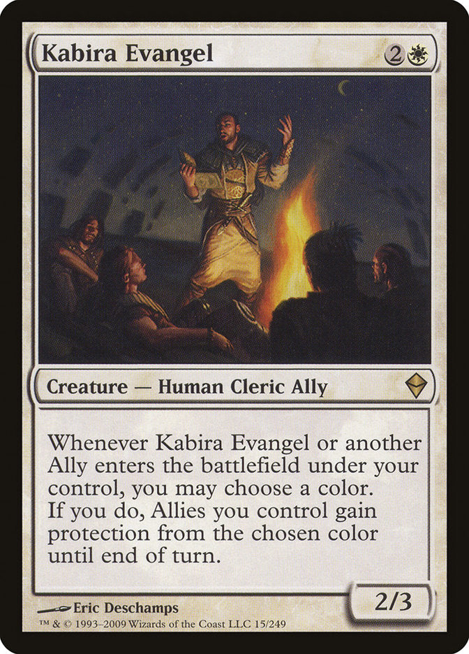 Kabira Evangel [Zendikar] | Chromatic Games