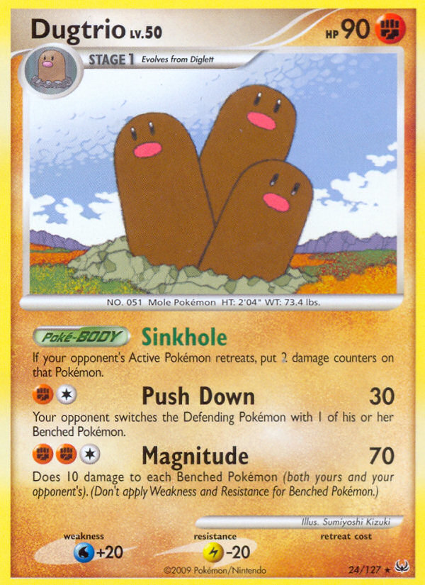 Dugtrio [Platinum] | Chromatic Games