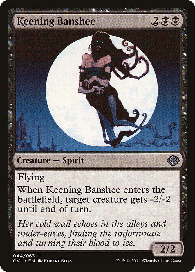 Keening Banshee (Garruk vs. Liliana) [Duel Decks Anthology] | Chromatic Games