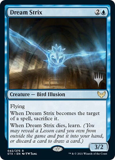 Dream Strix (Promo Pack) [Strixhaven: School of Mages Promos] | Chromatic Games