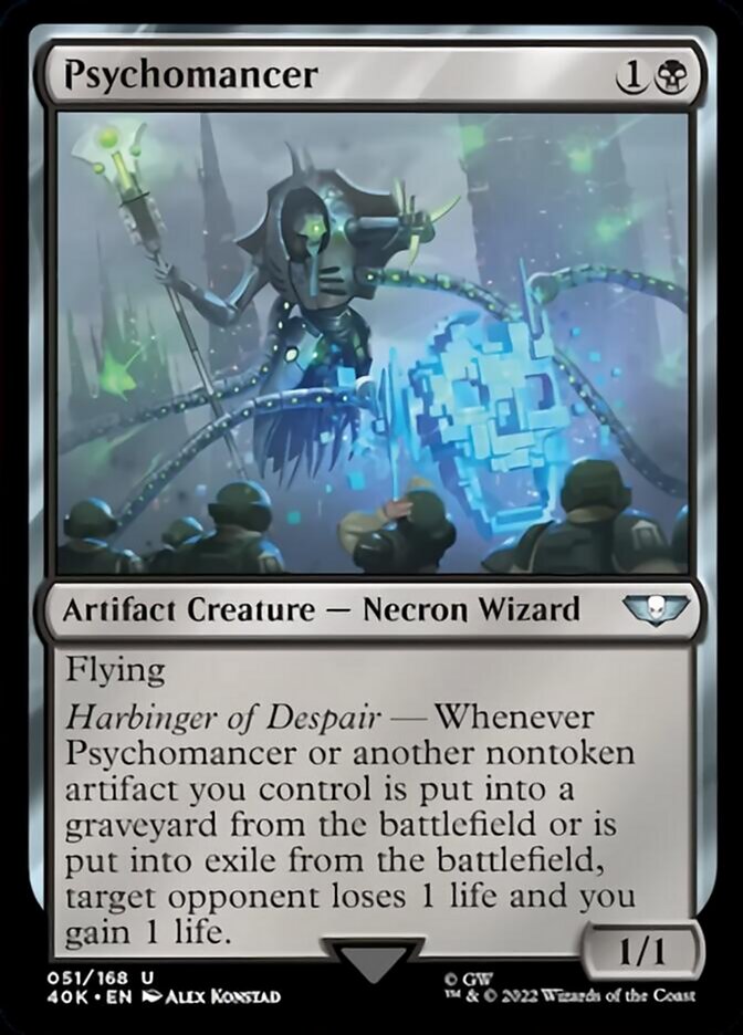 Psychomancer (Surge Foil) [Warhammer 40,000] | Chromatic Games