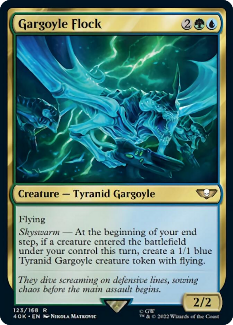 Gargoyle Flock (Surge Foil) [Warhammer 40,000] | Chromatic Games