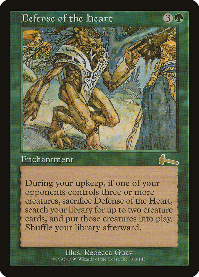 Defense of the Heart [Urza's Legacy] | Chromatic Games