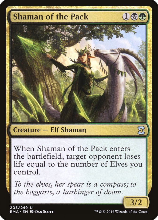 Shaman of the Pack [Eternal Masters] | Chromatic Games