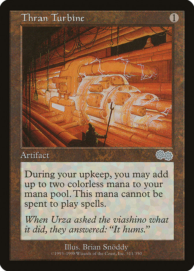 Thran Turbine [Urza's Saga] | Chromatic Games