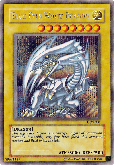 Blue-Eyes White Dragon (Dark Duel Stories) [DDS-001] Secret Rare | Chromatic Games