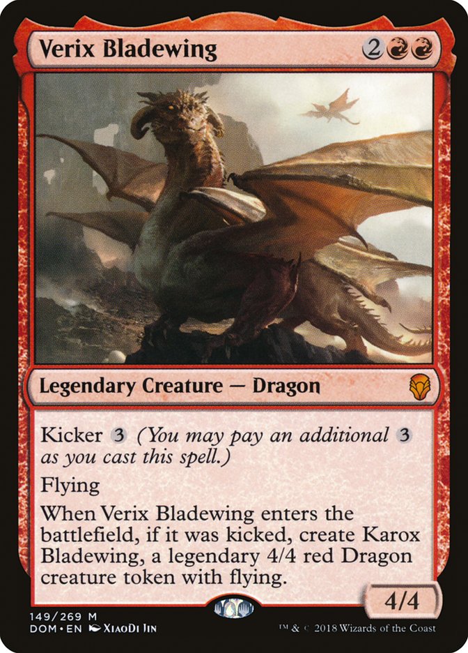 Verix Bladewing [Dominaria] | Chromatic Games