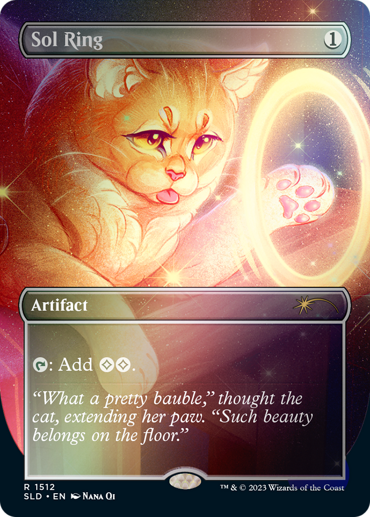 Sol Ring (1512) // Sol Ring [Secret Lair Commander Deck: Raining Cats and Dogs] | Chromatic Games