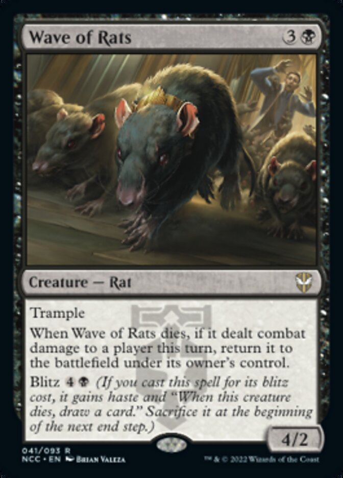 Wave of Rats [Streets of New Capenna Commander] | Chromatic Games