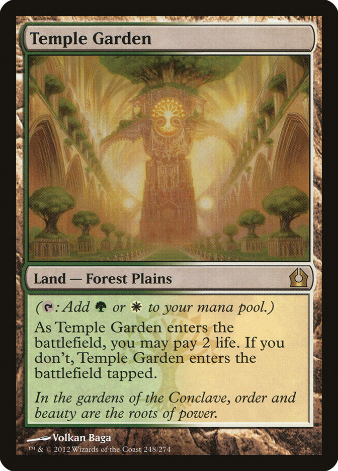 Temple Garden [Return to Ravnica] | Chromatic Games