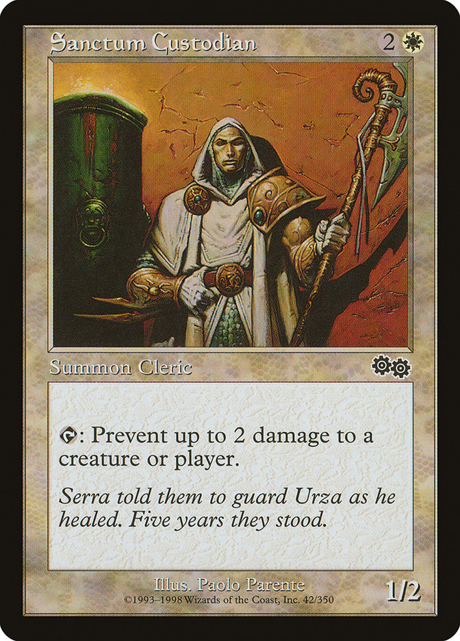 Sanctum Custodian [Urza's Saga] | Chromatic Games