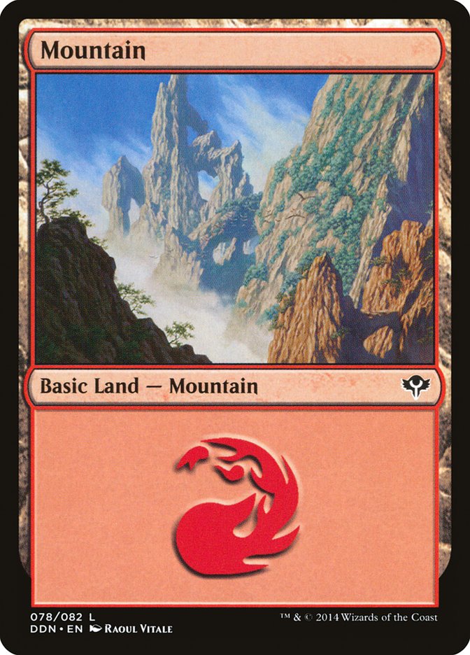 Mountain (78) [Duel Decks: Speed vs. Cunning] | Chromatic Games