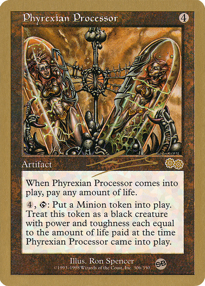 Phyrexian Processor (Nicolas Labarre) (SB) [World Championship Decks 2000] | Chromatic Games