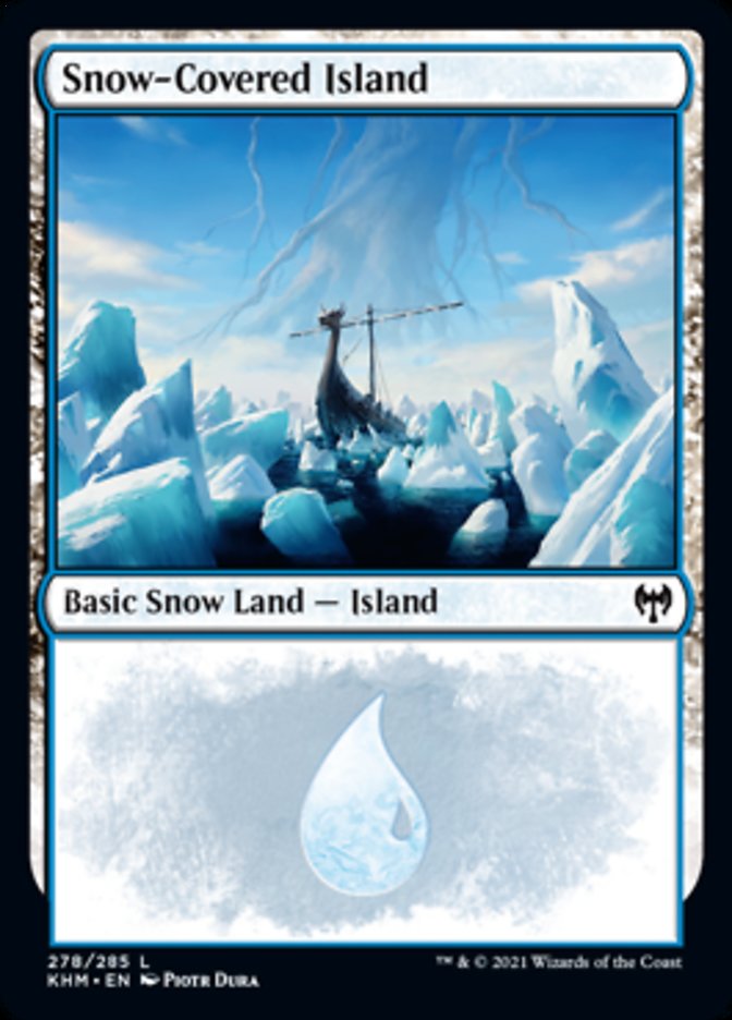 Snow-Covered Island (278) [Kaldheim] | Chromatic Games