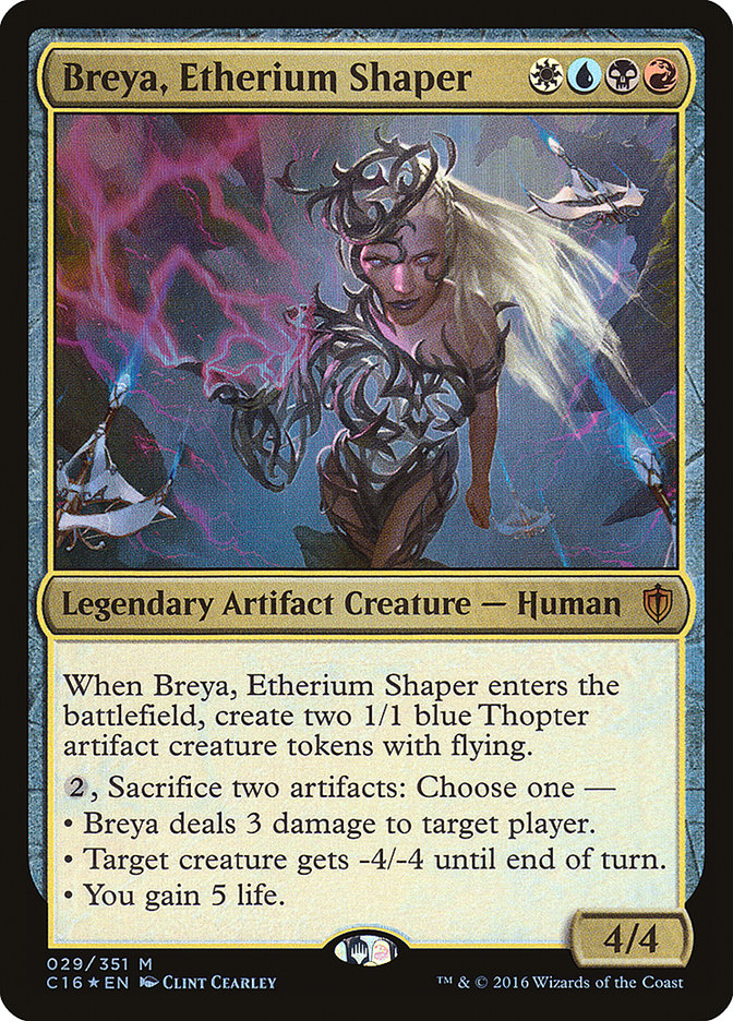 Breya, Etherium Shaper [Commander 2016] | Chromatic Games