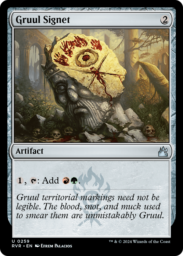 Gruul Signet [Ravnica Remastered] | Chromatic Games