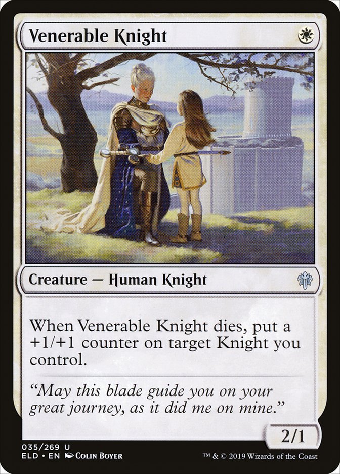 Venerable Knight [Throne of Eldraine] | Chromatic Games