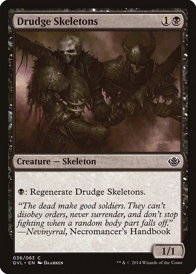 Drudge Skeletons (Garruk vs. Liliana) [Duel Decks Anthology] | Chromatic Games