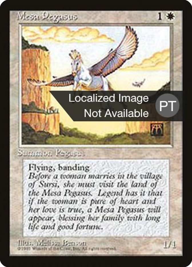 Mesa Pegasus [Fourth Edition (Foreign Black Border)] | Chromatic Games