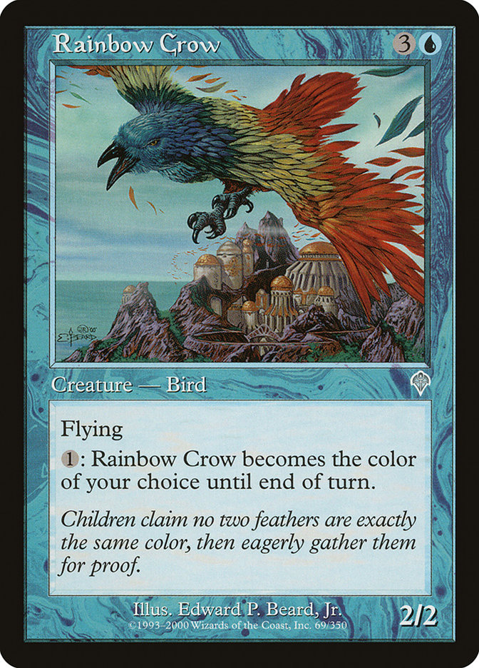 Rainbow Crow [Invasion] | Chromatic Games