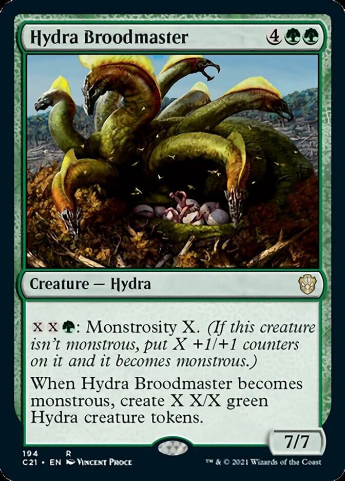 Hydra Broodmaster [Commander 2021] | Chromatic Games