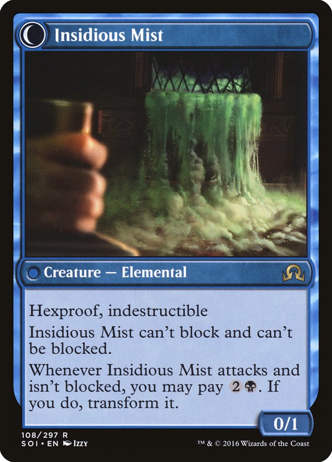 Elusive Tormentor // Insidious Mist [Shadows over Innistrad] | Chromatic Games