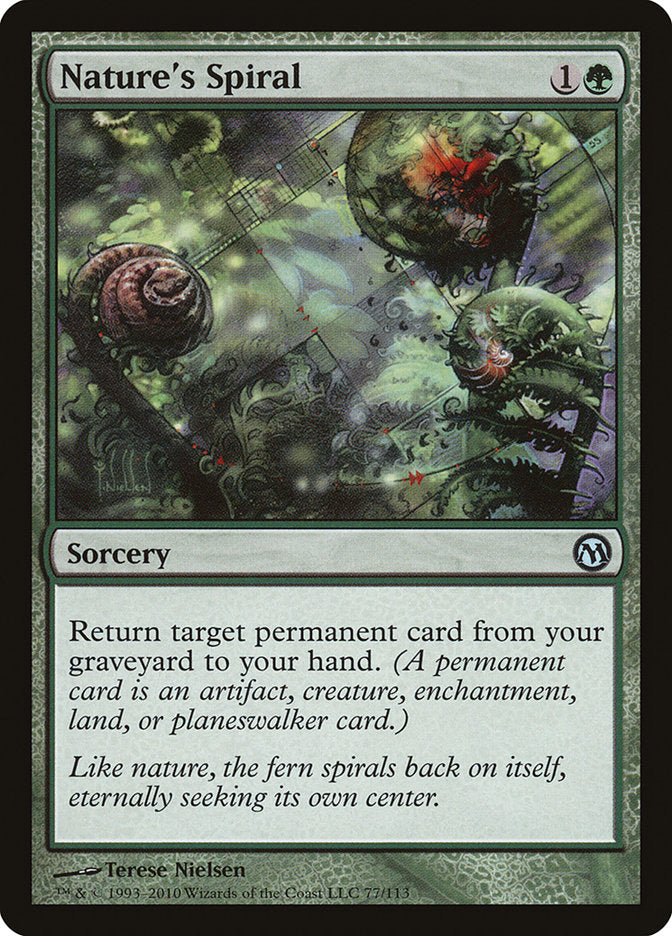 Nature's Spiral [Duels of the Planeswalkers] | Chromatic Games