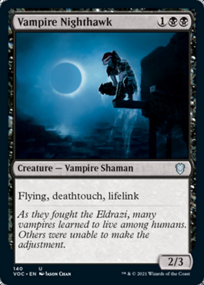 Vampire Nighthawk [Innistrad: Crimson Vow Commander] | Chromatic Games