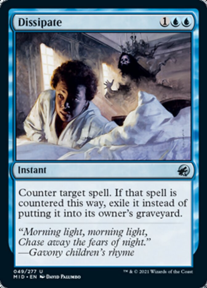 Dissipate [Innistrad: Midnight Hunt] | Chromatic Games