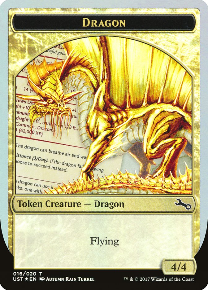 Dragon Token [Unstable Tokens] | Chromatic Games