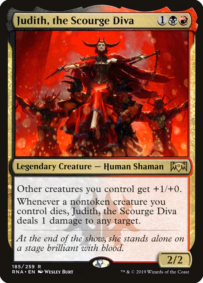 Judith, the Scourge Diva [Ravnica Allegiance] | Chromatic Games