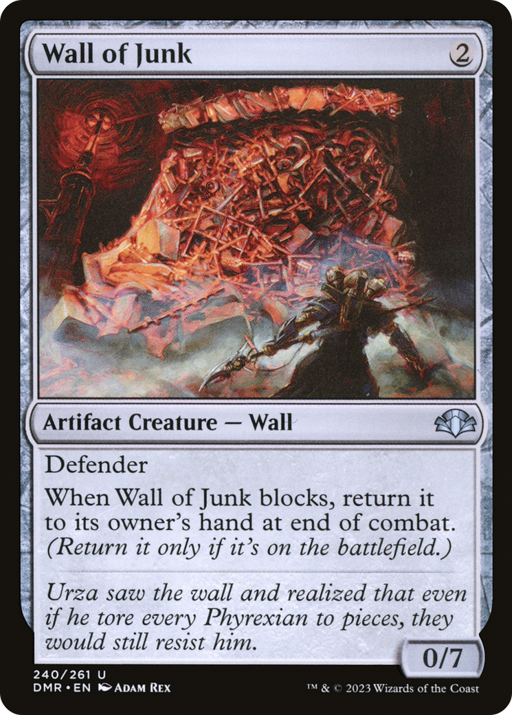 Wall of Junk [Dominaria Remastered] | Chromatic Games