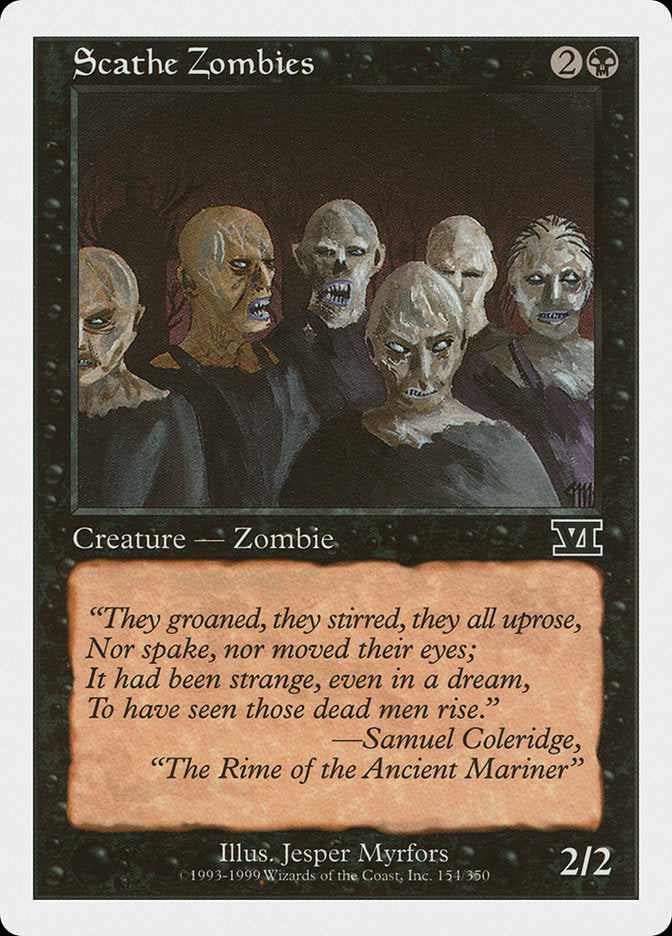 Scathe Zombies [Classic Sixth Edition] | Chromatic Games