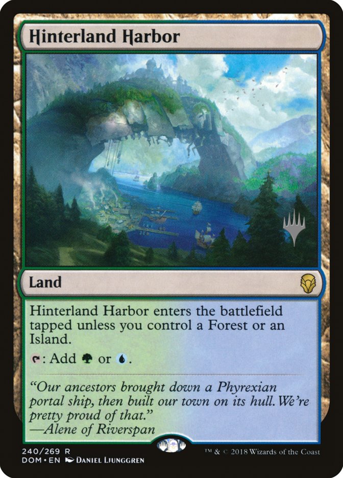 Hinterland Harbor (Promo Pack) [Dominaria Promos] | Chromatic Games