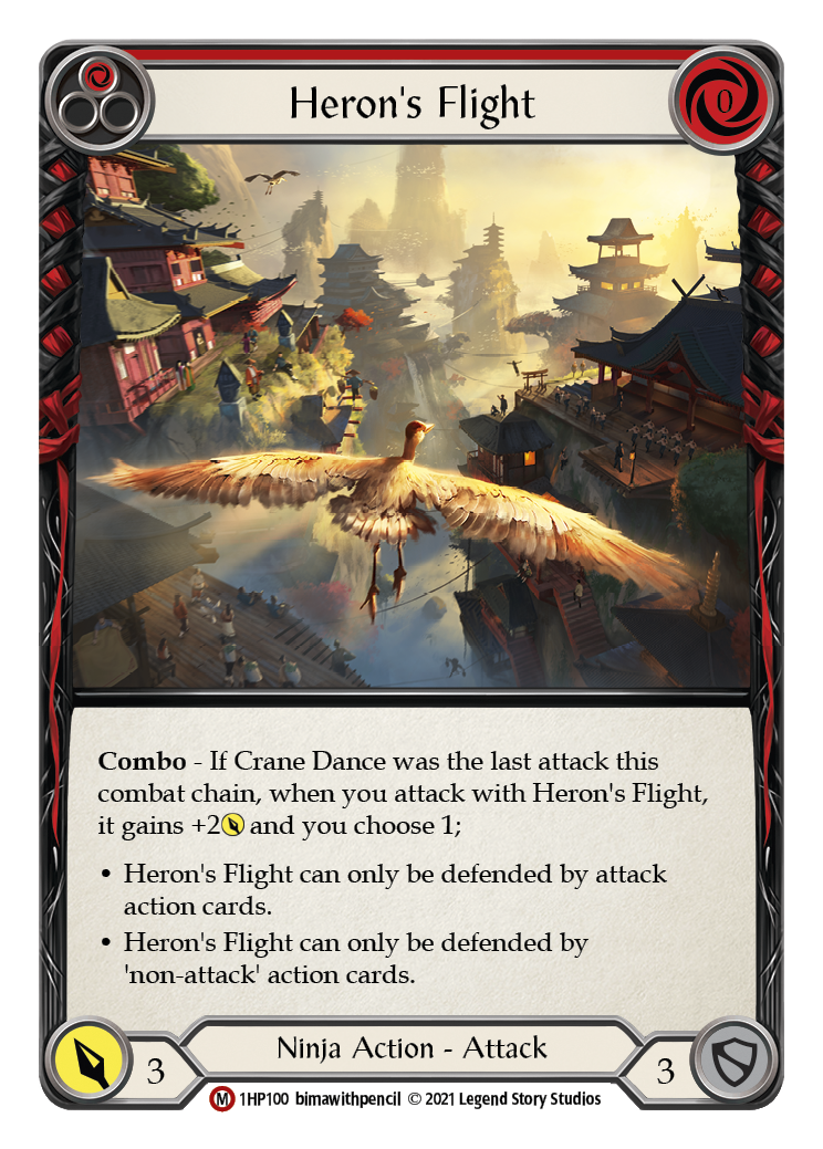 Heron's Flight [1HP100] (History Pack 1) | Chromatic Games