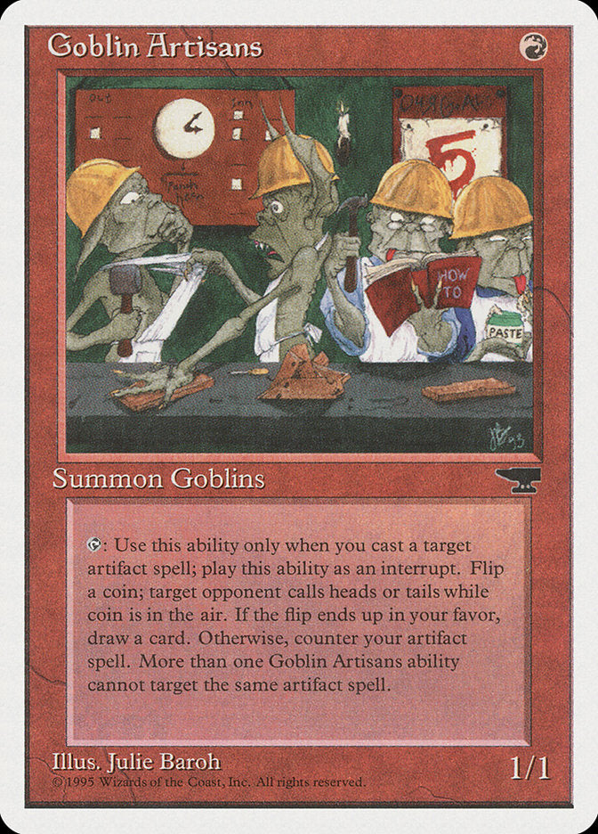 Goblin Artisans [Chronicles] | Chromatic Games