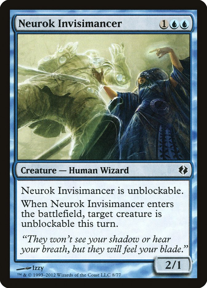 Neurok Invisimancer [Duel Decks: Venser vs. Koth] | Chromatic Games