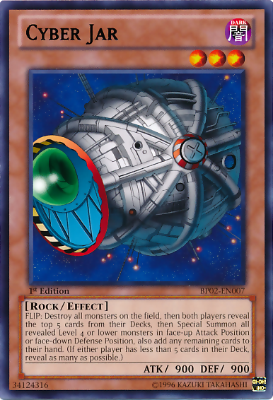 Cyber Jar [BP02-EN007] Rare | Chromatic Games