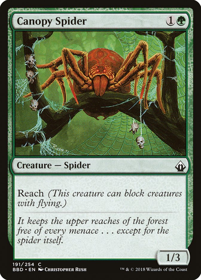 Canopy Spider [Battlebond] | Chromatic Games