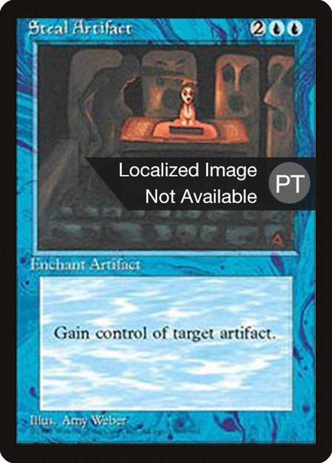 Steal Artifact [Fourth Edition (Foreign Black Border)] | Chromatic Games