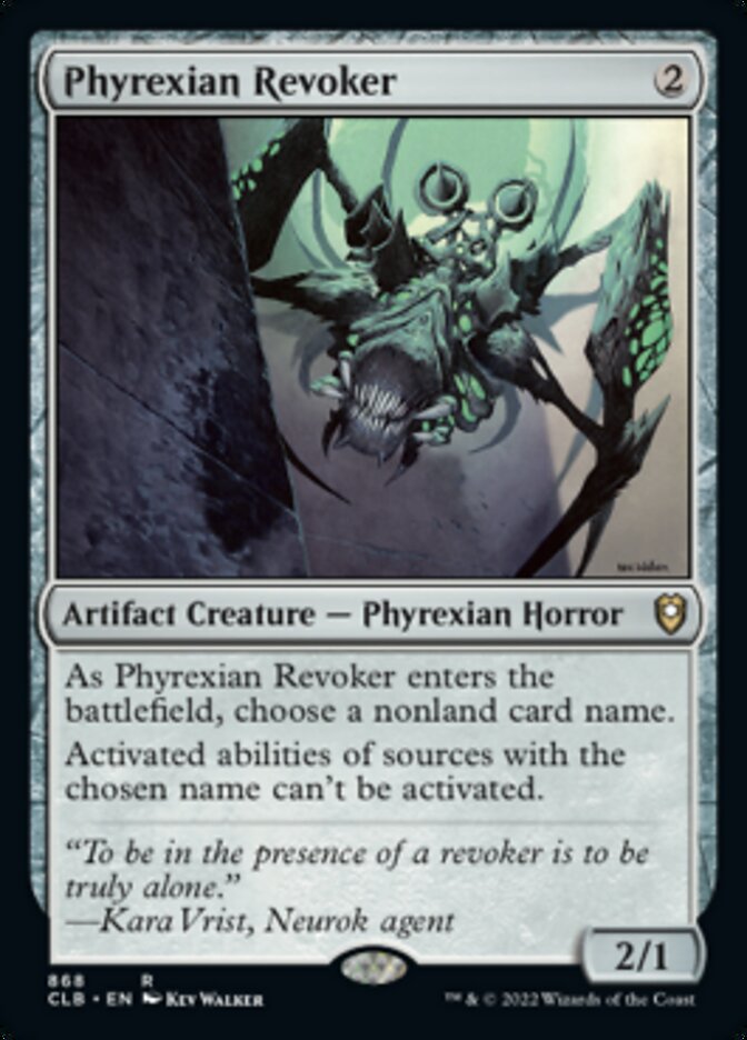 Phyrexian Revoker [Commander Legends: Battle for Baldur's Gate] | Chromatic Games