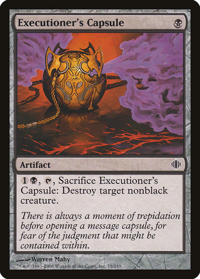 Executioner's Capsule [Shards of Alara] | Chromatic Games
