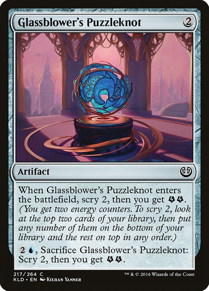 Glassblower's Puzzleknot [Kaladesh] | Chromatic Games