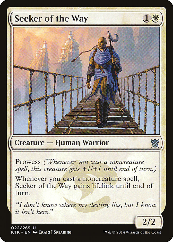 Seeker of the Way [Khans of Tarkir] | Chromatic Games