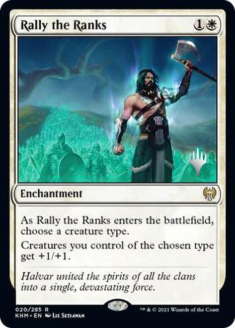 Rally the Ranks (Promo Pack) [Kaldheim Promos] | Chromatic Games