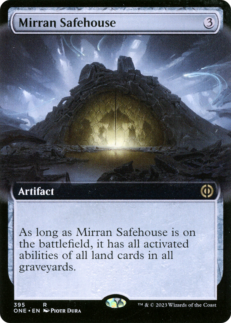 Mirran Safehouse (Extended Art) [Phyrexia: All Will Be One] | Chromatic Games