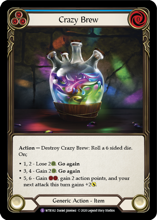 Crazy Brew [U-WTR162] (Welcome to Rathe Unlimited)  Unlimited Rainbow Foil | Chromatic Games